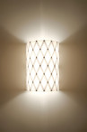 Diamond Grid Wall Light 30 – Dekorativ geometrisk lampa