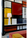 adamlamp diamond grid table light de stilj private villa budapest