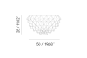 Adamlamp Modular Faceted Wall Light Ball 50 diameter
