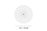 Adamlamp Modular Faceted Wall Light Ball 50 size