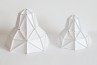 Octagon Fat Gold 43 53 Faceted Suspended Lights outside