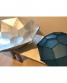 ADAMLAMP workshop showing BLOOM Chandelier prototypes
