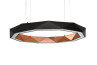 adamlamp sun chandelier ring led light copper 100 light fixtures led luminares matte black silver ten angled 