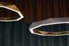 adamlamp sun chandelier ring gold white 145 interior 360 design budapest  circle light fixtures