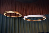 The Sun Chandelier Ring Light combines modern aesthetics with functionality. Available in various sizes, it adds elegance and brightness to any interior setting.