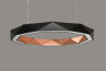 adamlamp sun chandelier ring led light copper 100 light fixtures led luminares matte black silver ten angled 