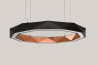 adamlamp sun chandelier ring led light copper 100 light fixtures led luminares matte black silver ten angled 