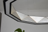 adamlamp sun chandelier ring led light silver 80 light fixtures led luminares matte black silver ten angled 