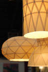 Wood Veneer Light Cylinder 33 - Cylindrisk trälampa