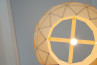 Wood Veneer Light Ellipse 75 Modern Träpendellampa med Naturlig Träådring