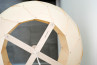 Wood Veneer Light Ellipse 75 Geometrisk Träfanerlampa för Varm Atmosfär