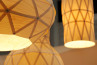 Wood Veneer Light Cylinder 33 - Elegant trälampa