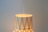Wood Veneer Light  Open 55 - Designerhänglampa i träfanér. Handgjord, hållbar och modern. 