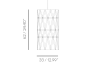 Adamlamp Wood Veneer Light Cylinder 33 size Pendant Light