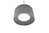 Yarn Light 80 Grey – Garnomsluten pendellampa