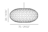 Adamlamp Bamboo Light Hexagonal Ellipse 75