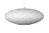 C 2 Pendant light, Suspension, light off, saucer form, 