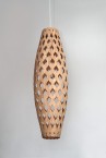 Adamlamp Bamboo Light Hexagonal Cigar 105, suspension, 