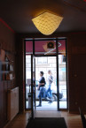 Adamlamp custom design light Chocolate Shop Budapest 