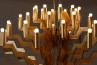 Adamlamp Arm 40 Chandelier 98 Gold
