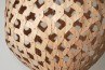 Bamboo Light Hexagonal Beehive 50 Bambu belysning som skapar en varm atmosfär