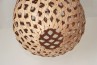 Bamboo Light Hexagonal Beehive 50 Bambu belysning för matsal och vardagsrum