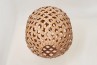Bamboo Light Hexagonal Beehive 50 Bambu taklampa i stilren design