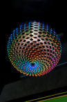 adamlamp led large orb half sphere light 100 cm diameter guru Allee