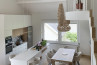 Bamboo Light Hexagonal, Bamboo Pendant Light fixtures, Private Apartment Budapest, home design light, 