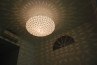 Adamlamp geometry apet white lattice ellipse shape ceiling pendant light lobby decoration light ISmile Dental Clinic Budapest 