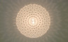 Adamlamp geometry apet white lattice ellipse shape ceiling pendant light lobby decoration light ISmile Dental Clinic Budapest 