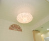 Adamlamp geometry apet white lattice ellipse shape ceiling pendant light lobby decoration light ISmile Dental Clinic Budapest 
