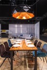 Adamlamp Sun Chandelier Copper 100 Kitchen Exhibition LOSZ Large dome copper ceiling light fixtures 