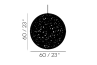 Adamlamp Lattice Light Ball 60, Ball Light, 