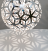 Adamlamp Lattice Light Ball 70 Chrome