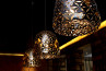 Adamlamp geometric ceiling light installation casati hotel budapest lobby lighting 