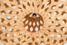 Bamboo Light Hexagonal Ellipse 75, bambulampa med elegant hexagonalt mönster