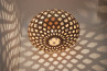 Bamboo Light Hexagonal Ellipse 75, hållbar bambulampa, hexagonalt mönster för eleganta rum