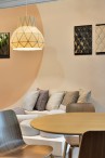 Wood Veneer Light Robust 60 - Lönnträ Lampa för Butiker, Naturlig belysning