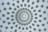 Adamlamp geometry spherical round ceiling light office Merck Hungary Budapest