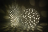 Adamlamp spiral folding geomtery lamps. The SPIRAL product line consists of decoration lamps for both in- and outdoor usage. 
