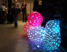 Adamlamp spiral folding geomtery lamps. The SPIRAL product line consists of decoration lamps for both in- and outdoor usage. 