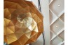 Sun Chandelier Gold Stainless Steel 100 – Stor designlampa med glansig guldfinish.