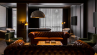 Sun Chandelier Gold 140, in hotel game room,