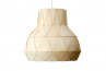Wood Veneer Light Robust 60 - Handgjord Trä Taklampa