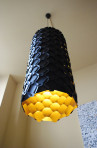 Adamlamp Custom Geometry Lights Yiddishe Mamma Mia Restaurant  