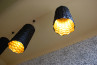 Adamlamp Custom Geometry Lights Yiddishe Mamma Mia Restaurant  