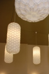 Adamlamp Custom Geometry Lights Yiddishe Mamma Mia Restaurant  