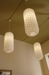 Adamlamp Custom Geometry Lights Yiddishe Mamma Mia Restaurant  